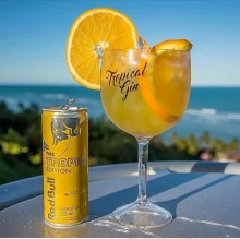 Red Bull Yellow Tropical Gin